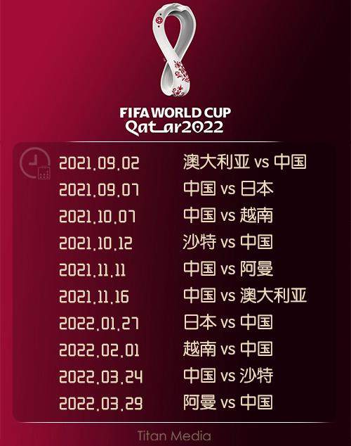 leyu部门-国足12强赛赛程：前2场连战澳日 末轮客战阿曼